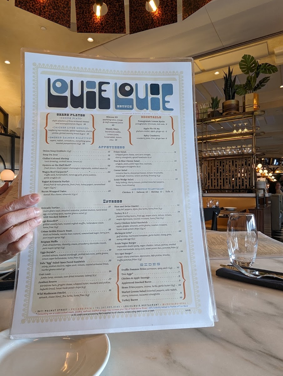 Louie Louie Menu - Image 3